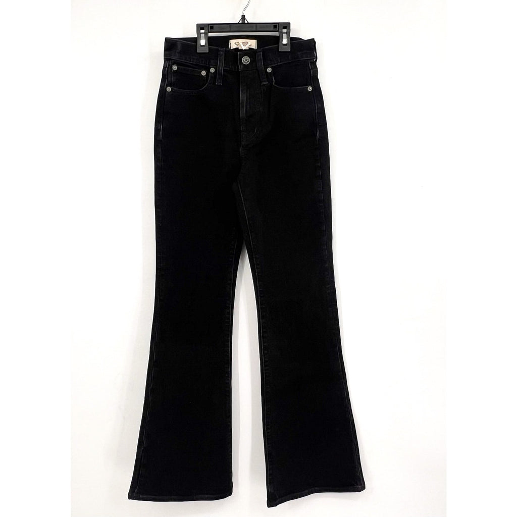MADEWELL Womens The Perfect Vintage Flare Jean Size 23 US 000 Black NF379 NWOT