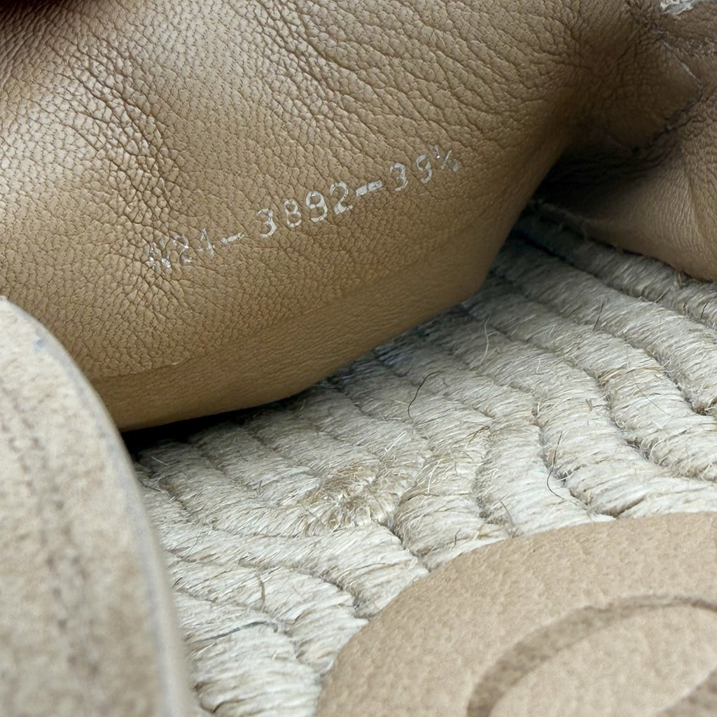 Pedro Garcia Womens Journey Slide Sandals EU 39.5 US 9.5 Tan Beige Leather NWOB