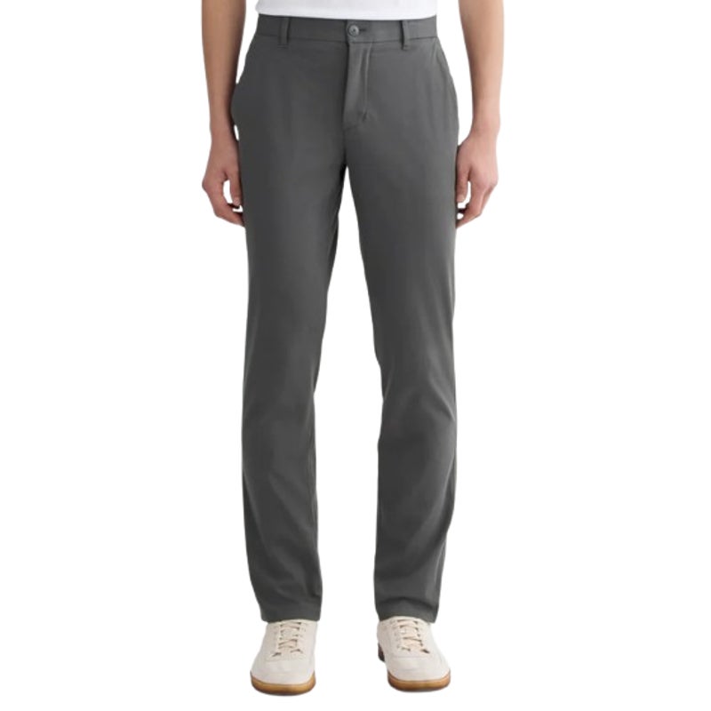 EVERLANE Uniform Mens Performance Chino Pants 33x34 Slate Grey Athletic Fit NWT