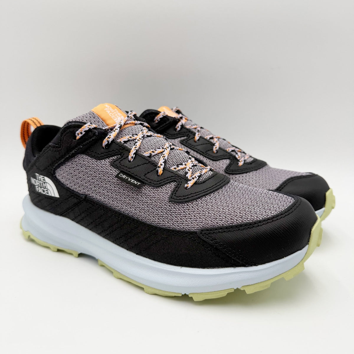 The North Face Fastpack Hiker Shoes Kids Size 7 EU 39 Black Lilac Waterproof NIB