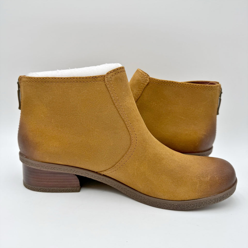 Dansko Womens Becki Ankle Boots EU 41 US 10.5-11 Brown Leather Waterproof NIB