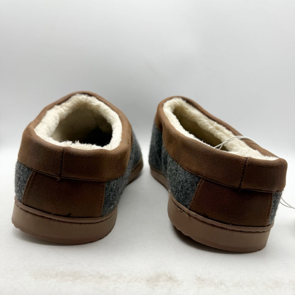 Dearfoams Mens Warner Clog Slippers US XL 13-14 EU 46.5 Grey NWT