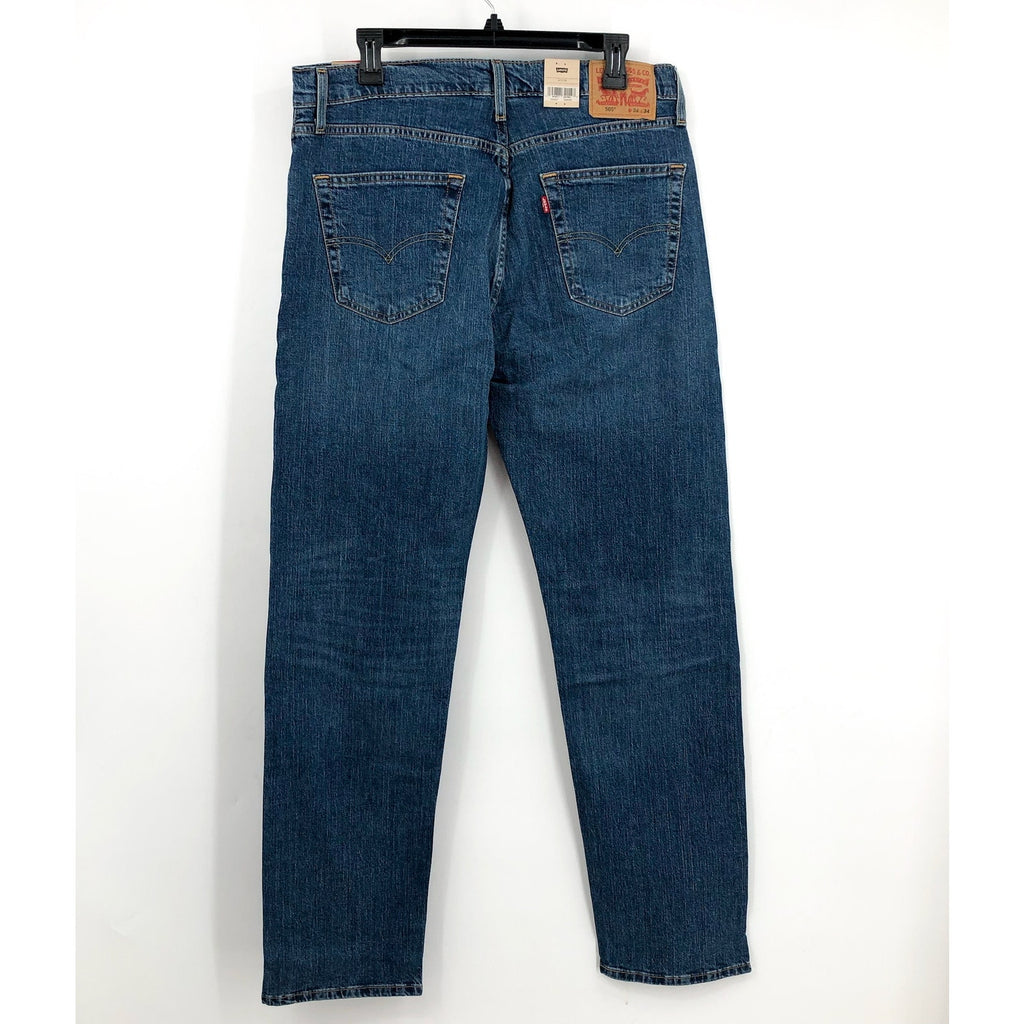 LEVI'S Men's 505 Regular Fit Jeans 34x34 Blue Wash Fremont Drop NWT