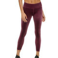 TOMMY HILFIGER Women's Velvet Active Leggings Crushed Grape XS
