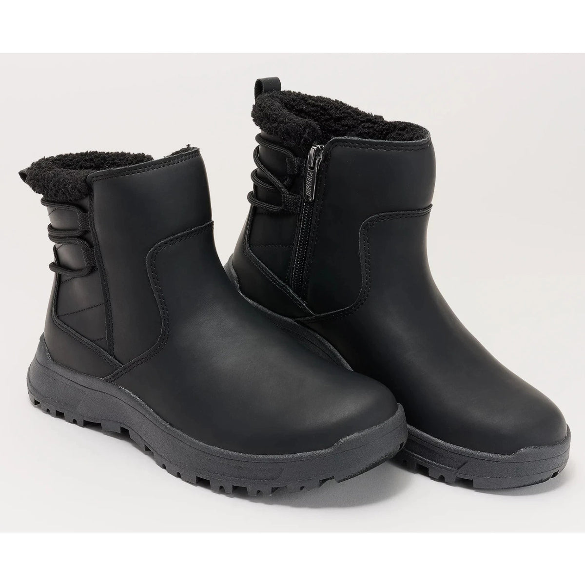 Khombu Womens Sarah Snow Boots Size 6 Black Waterproof Insulated NIB