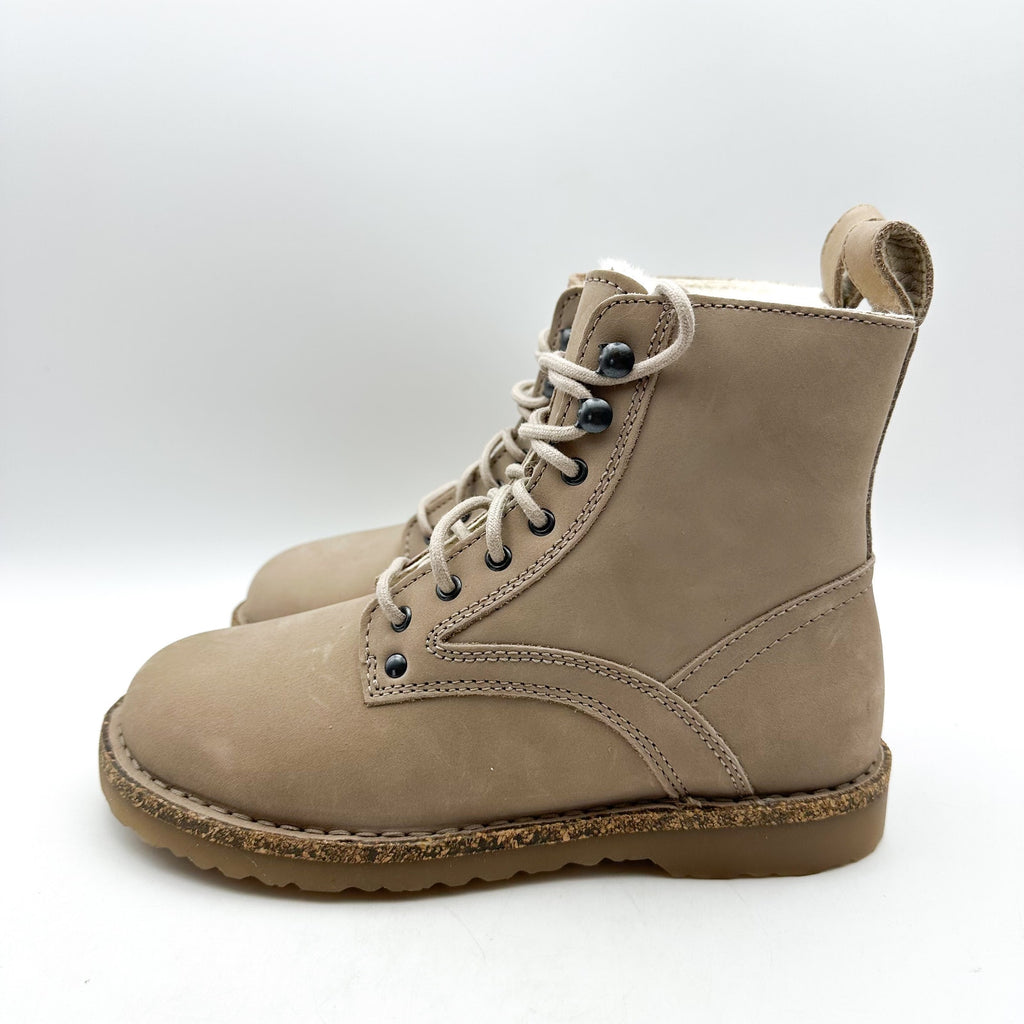 BIRKENSTOCK Women Bryson Mid Boot EU 36 Narrow US 5 Taupe Leather Shearling NWT
