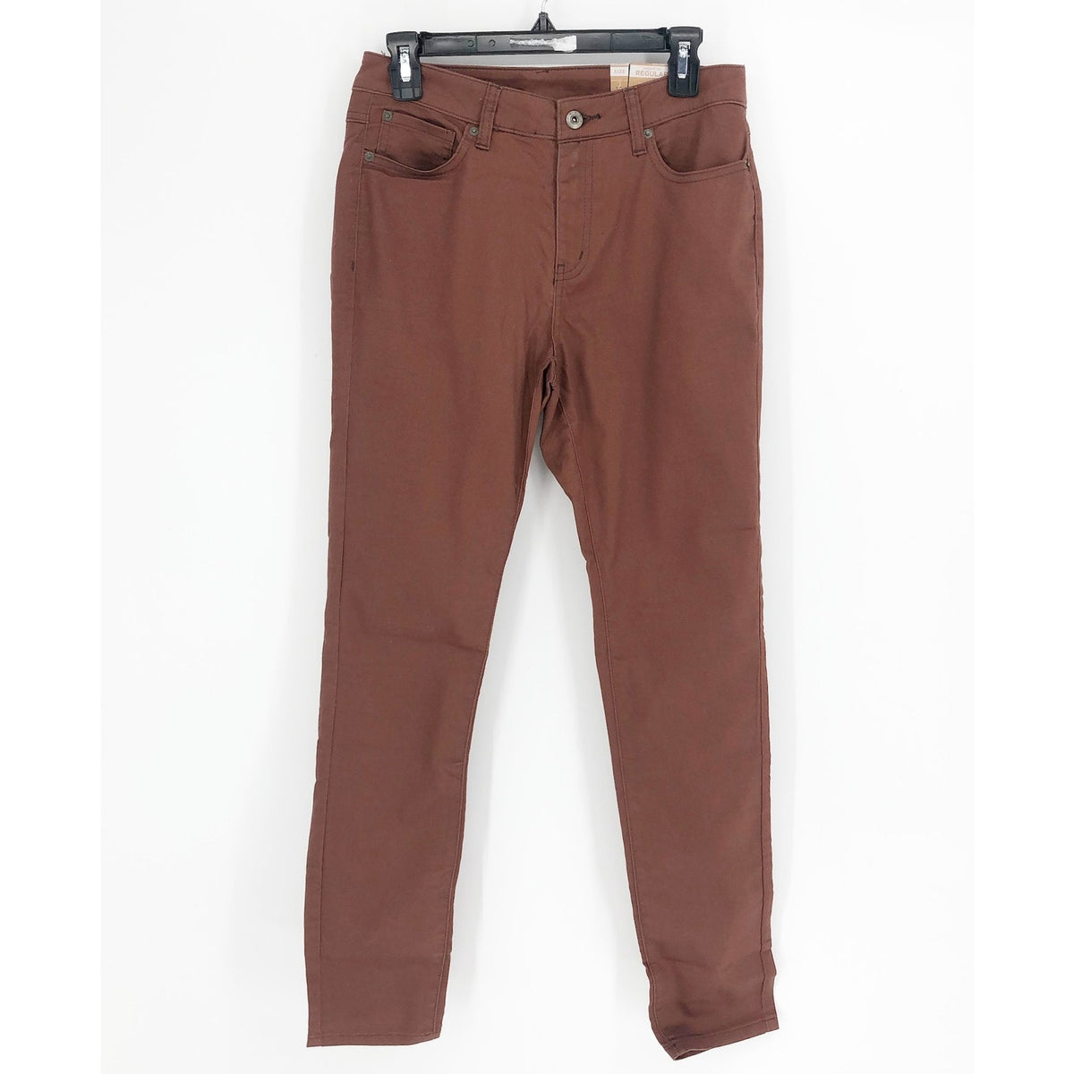 PRANA Womens Kayla Skinny Jeans 27x32 US 4 Brown Manzanita High Rise Stretch NWT