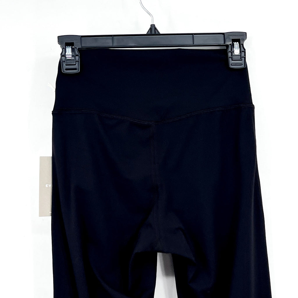 EVERLANE Women's The Perform Flare Leggings Small Black High Waisted NWT
