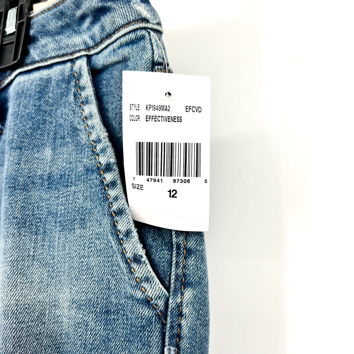 KUT FROM THE KLOTH Women's Kelsey Flare Ankle Jeans Size 12 Blue Mid Rise NWT