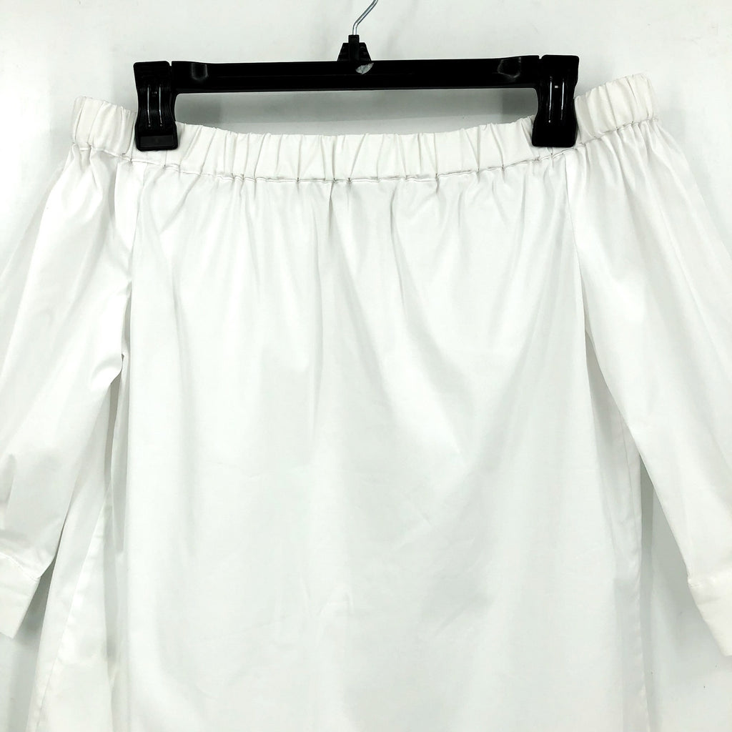 VINCE CAMUTO Women's Off Shoulder Pacific Breeze Top XS Ultra White NWT