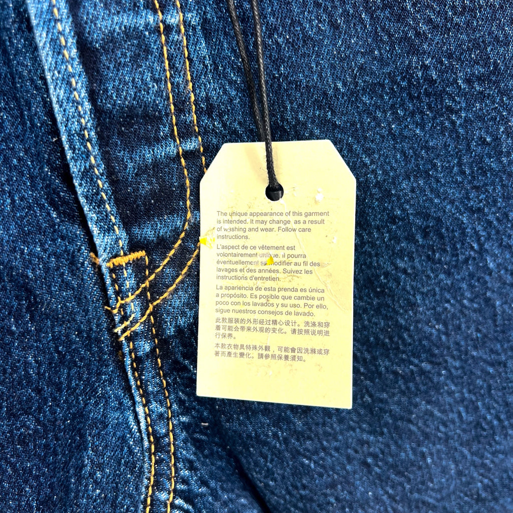 LEVIS Womens 501 Mid Thigh Long Jean Shorts Size 26 US 2/4 Blue 858330019 NWT