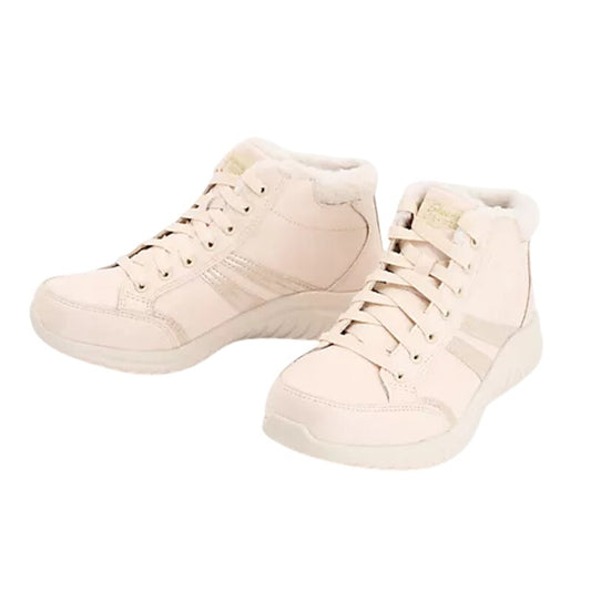 Skechers Womens Ultra Flex 2.0 Booties US 7 EU 37 Natural Cream NIB