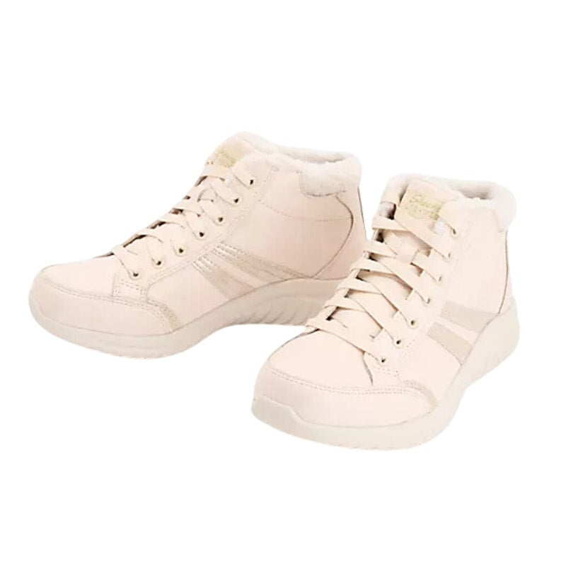 Skechers Womens Ultra Flex 2.0 Winter Booties US 7 EU 37 Natural Cream NIB