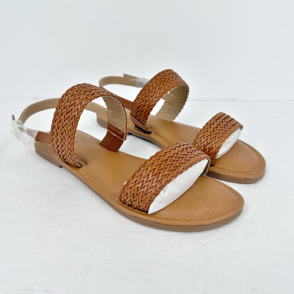 Isaac Mizrahi Live Womens Rosalyn Sandals Size 9 M EU 39 Brown Tan NIB