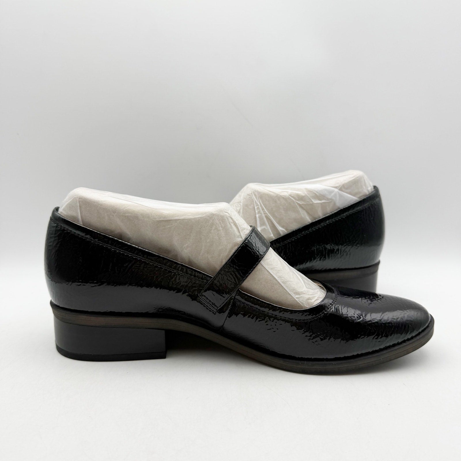 Soul Naturalizer Womens Ramona Mary Jane Flats US 8.5 Wide EU 39 Black NIB