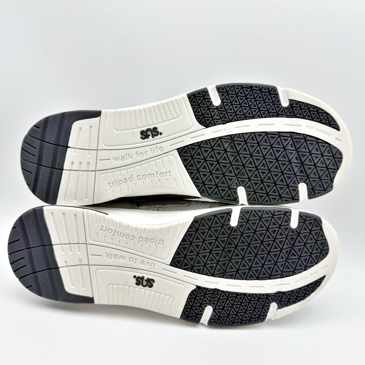 SAS Womens Tour Mesh Sneakers Size 12 M Grey White Comfort Walking NIB