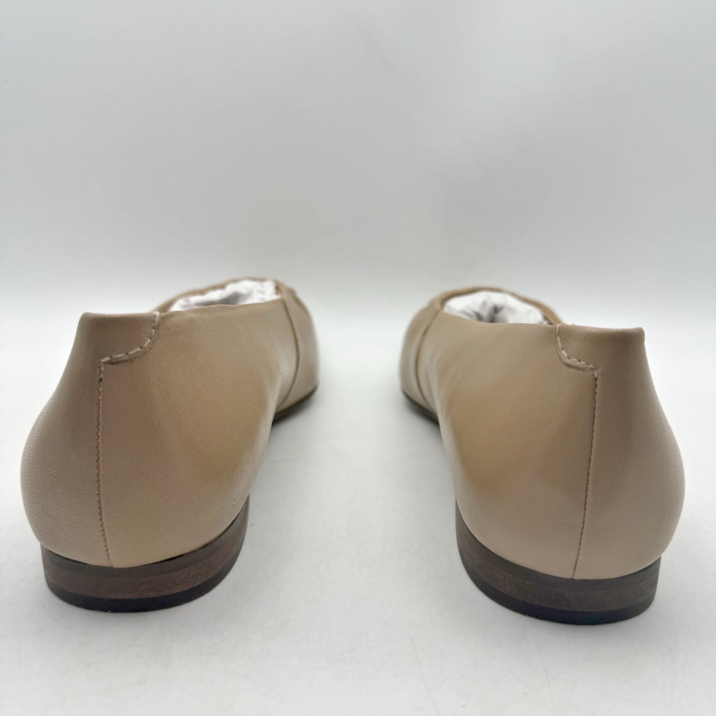 Seychelles Womens Little Things Flats Size 7.5 EU 38 Beige Tan Leather NWOB