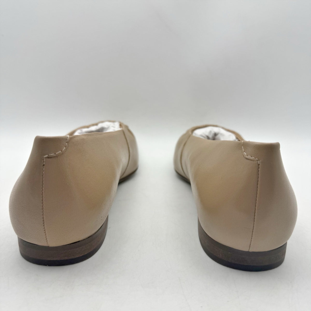 Seychelles Womens Little Things Flats Size 7.5 EU 38 Beige Tan Leather NWOB