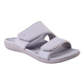Spenco Womens KHOLO NUEVO Comfort Slide Sandals Size 7.5 WIDE Glacier Grey NWT