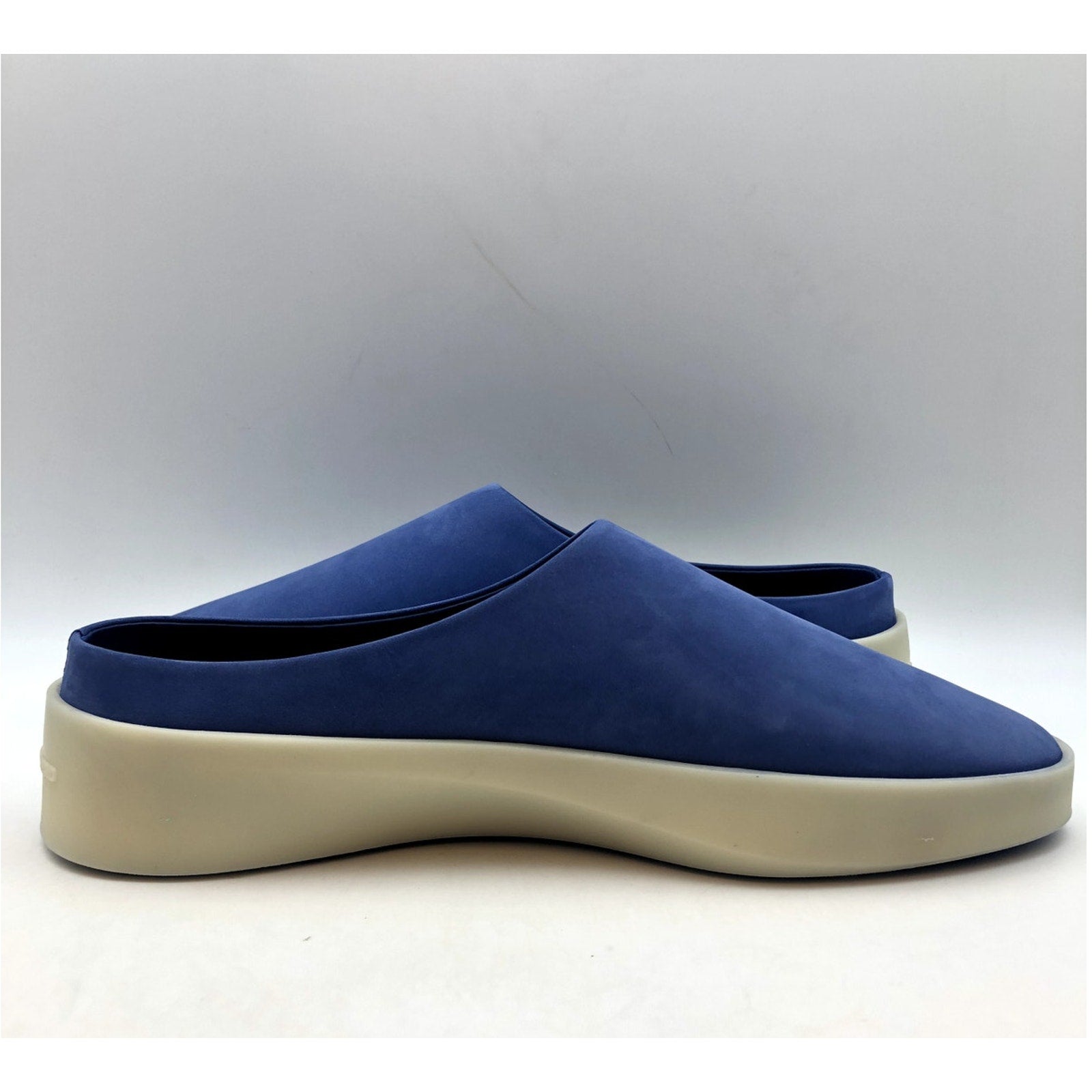 Wolf & Shepherd Cruise Mule Slip On Shoes Womens 7.5 Mens 9 Blue White NIB