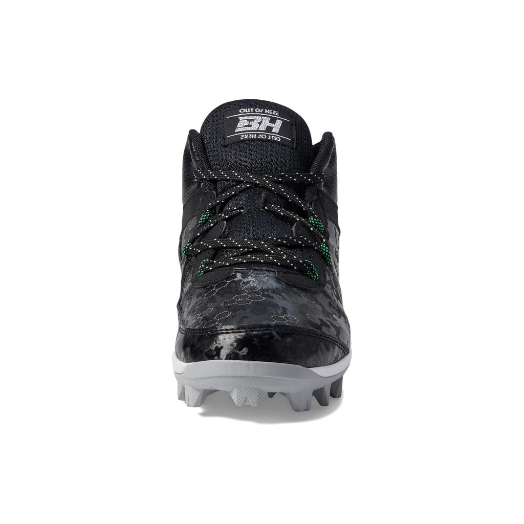Under Armour Mens Bryce Harper 8 Mid RM Baseball Cleats Size 13 Black Green NWOB