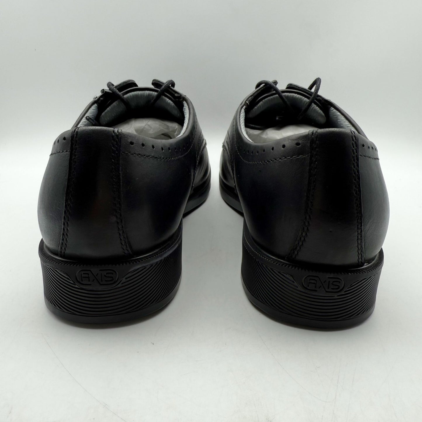 Johnston & Murphy Mens XC4 Maddox Oxford Shoes US 11.5 M Black Leather NWOB