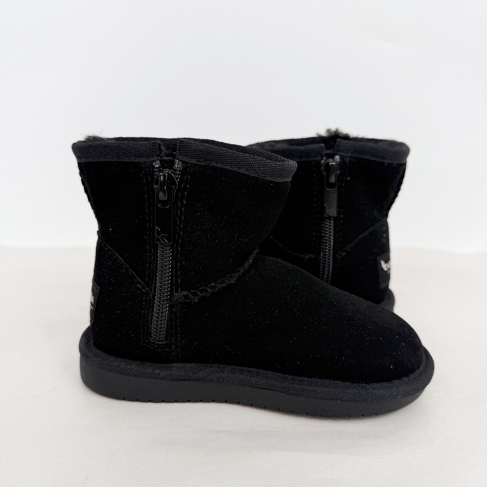 Koolaburra by UGG Kids Koola Mini Boot Baby Toddler Size 7 Black Suede NWOB