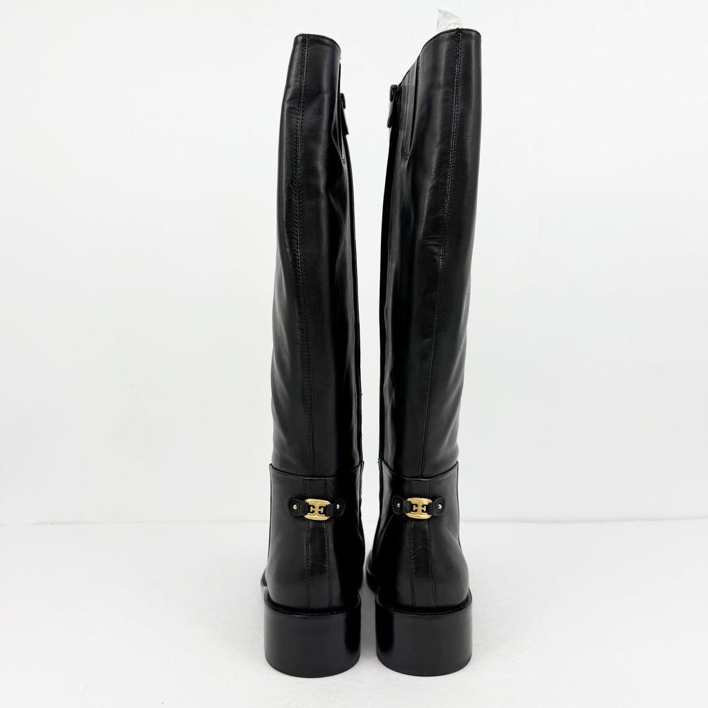 Sam Edelman Womens Mable Tall Boots Size 9.5 M EU 40.5 Black Leather NIB