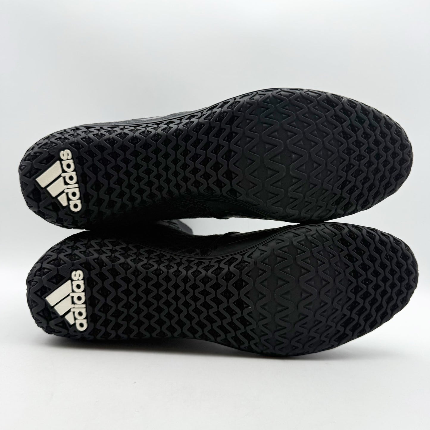 Adidas Mens Mat Wizard 4 Wrestling Shoes US 11 Black Grey Athletic NIB