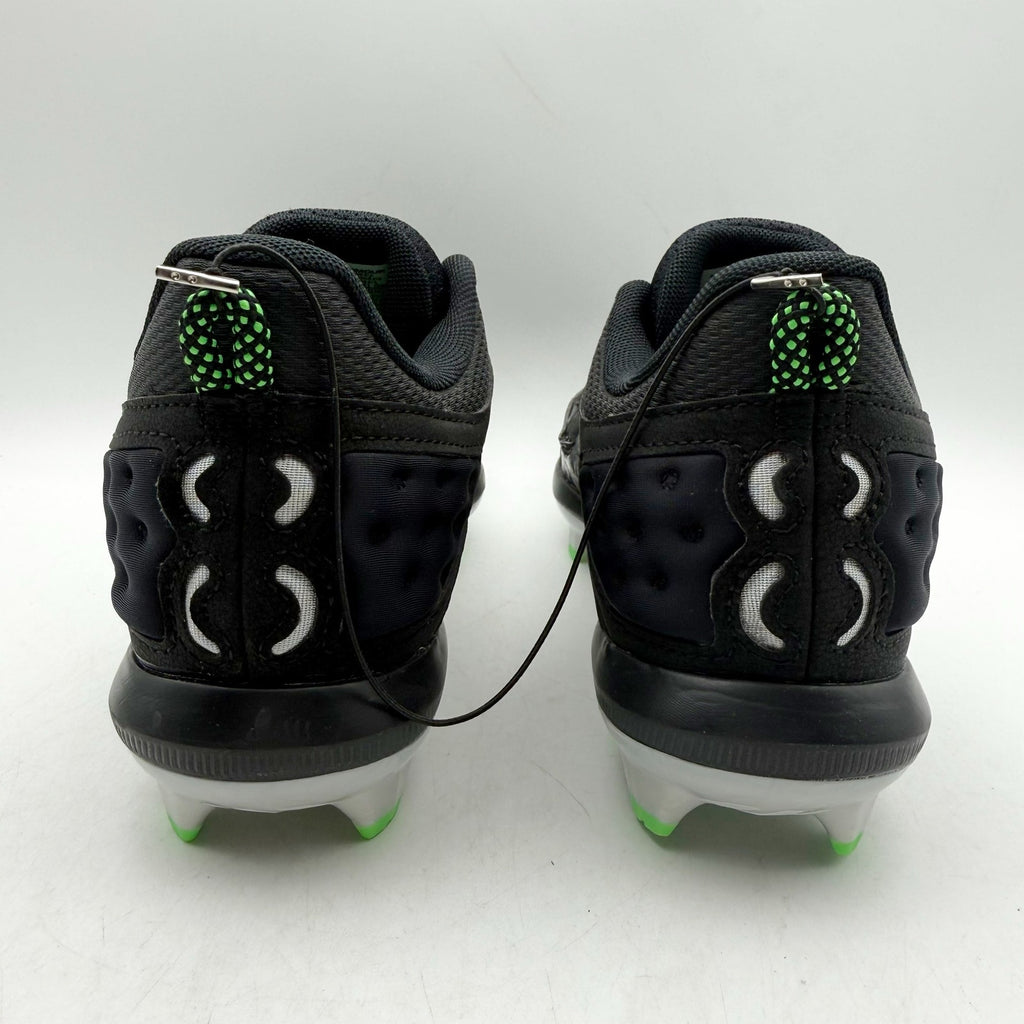 Under Armour Youth Harper 8 TPU Baseball Cleats US 4 Black Green NWOB