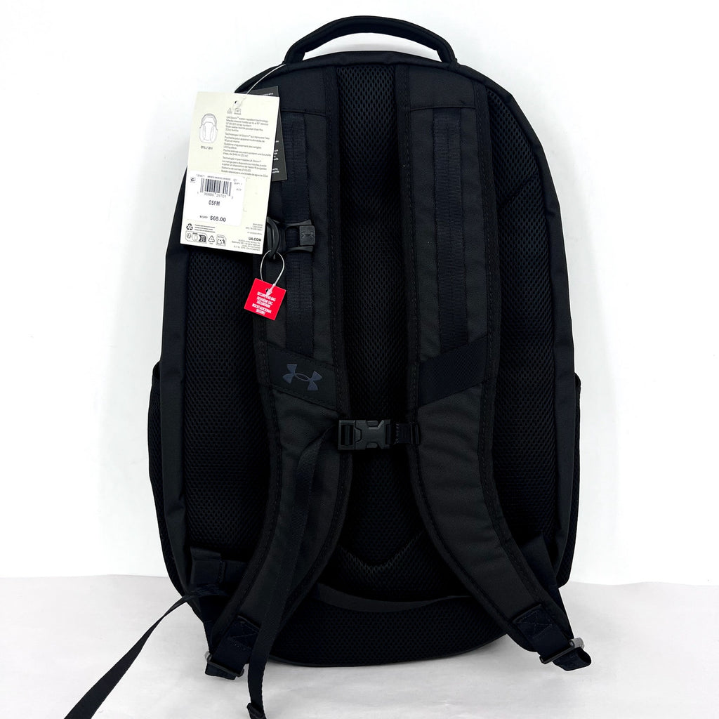 UNDER ARMOUR STORM Unisex Hustle Pro 6.0 Backpack Black Laptop Sleeve NWT
