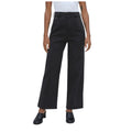 EVERLANE Womens Organic Wide-Leg Crop Pants Size 4 Black Chino Stretch Twill NWT