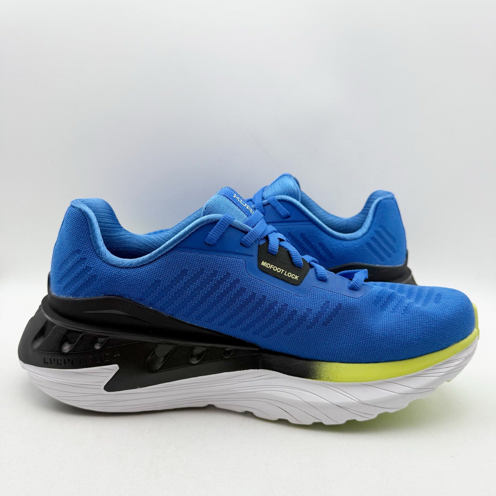 Kuru Mens Triple Max Ion Sneakers US 9.5 M EU 42 Blue Lime Athletic NWOB
