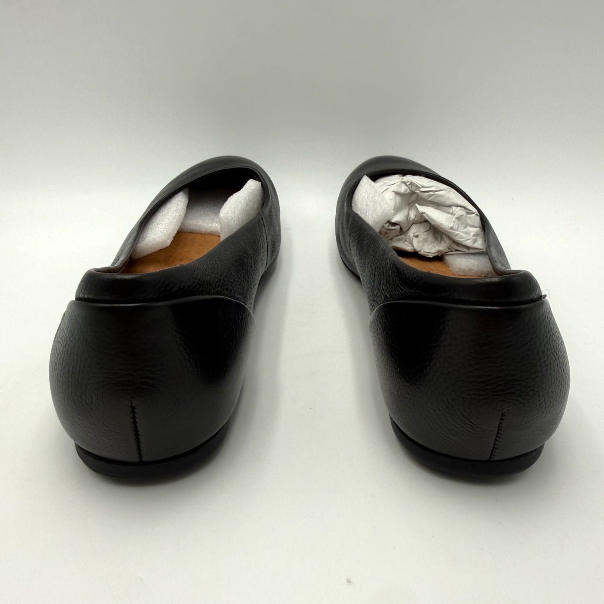 SoftWalk Womens Sonoma Ballet Flats Size 7 Wide Black Leather NWOB