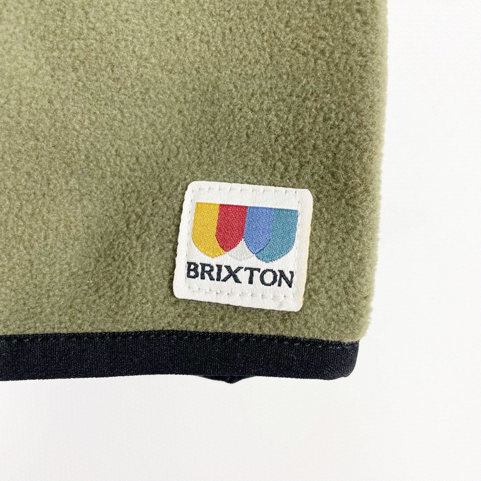 Brixton Artic Fleece Gaiter Unisex OS Olive Green Outerwear Scarf NWT $24