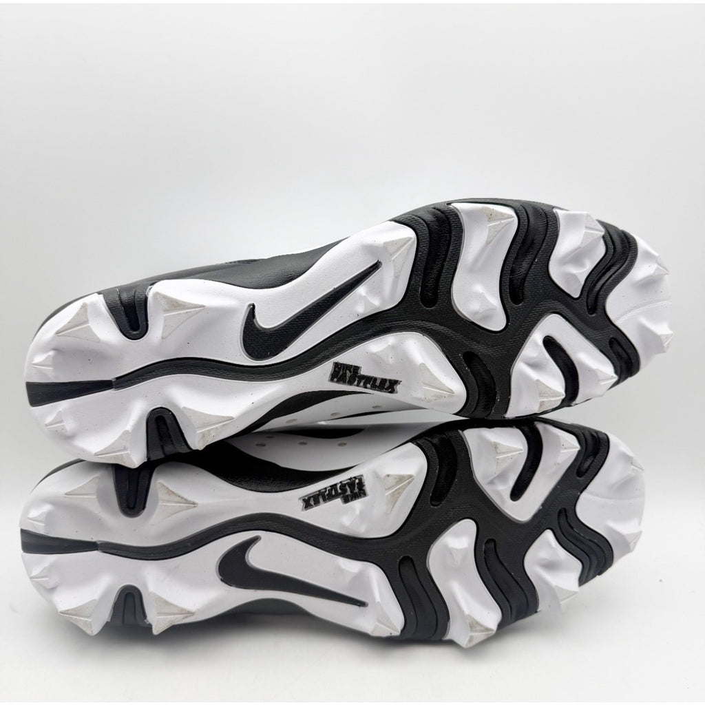 Nike Men Alpha Huarache 4 Keystone Baseball Cleats US 13 White Black DJ6524 NWOB