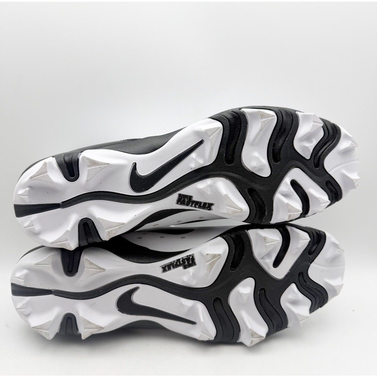 Nike Men Alpha Huarache 4 Keystone Baseball Cleats US 13 White Black DJ6524 NWOB