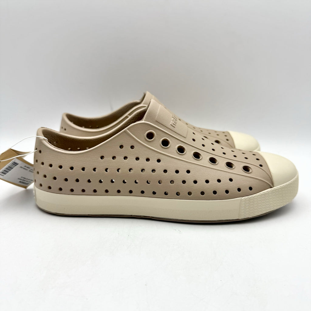 Native Unisex Jefferson Shoes Mens 6 Womens 8 Brown Tan EVA Slip On Sneakers NIB