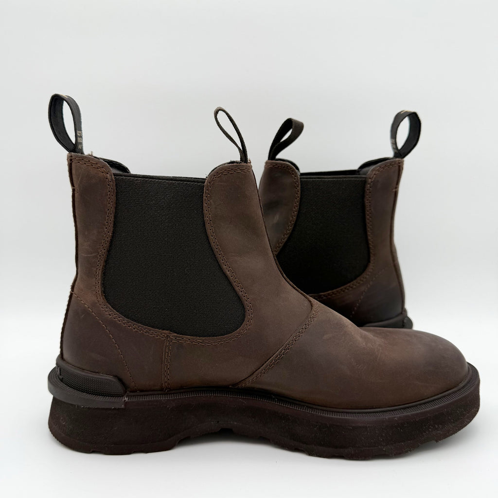 Sorel Womens Hi-Line Chelsea Ankle Boots US 7.5 Brown Leather Waterproof NIB
