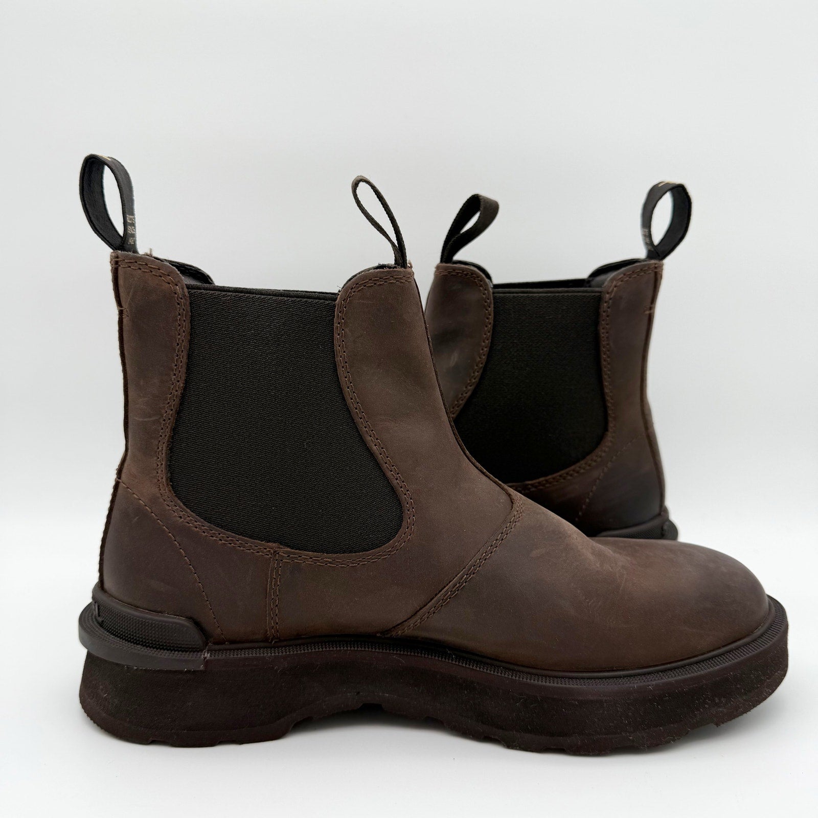 Sorel Womens Hi-Line Chelsea Ankle Boots US 7.5 Brown Leather Waterproof NIB