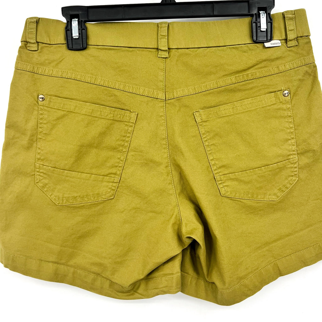 TOAD & CO. Women's Earthworks Camp Shorts Size 10 Moss Green Mid Rise NWT