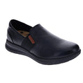Revere Womens Panama Casual Sneakers US 11 M EU 42 Black Leather Slip On NIB