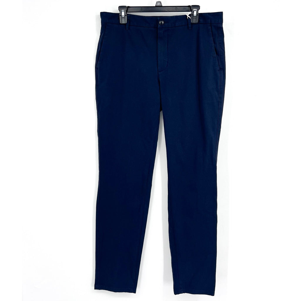 EVERLANE Men's Uniform Performance Chino 35x34 Navy Blue Slim Fit Pants NWT