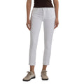 KUT FROM THE KLOTH Amy Crop Straight Leg Jeans Size 4 White Mid Rise NWT