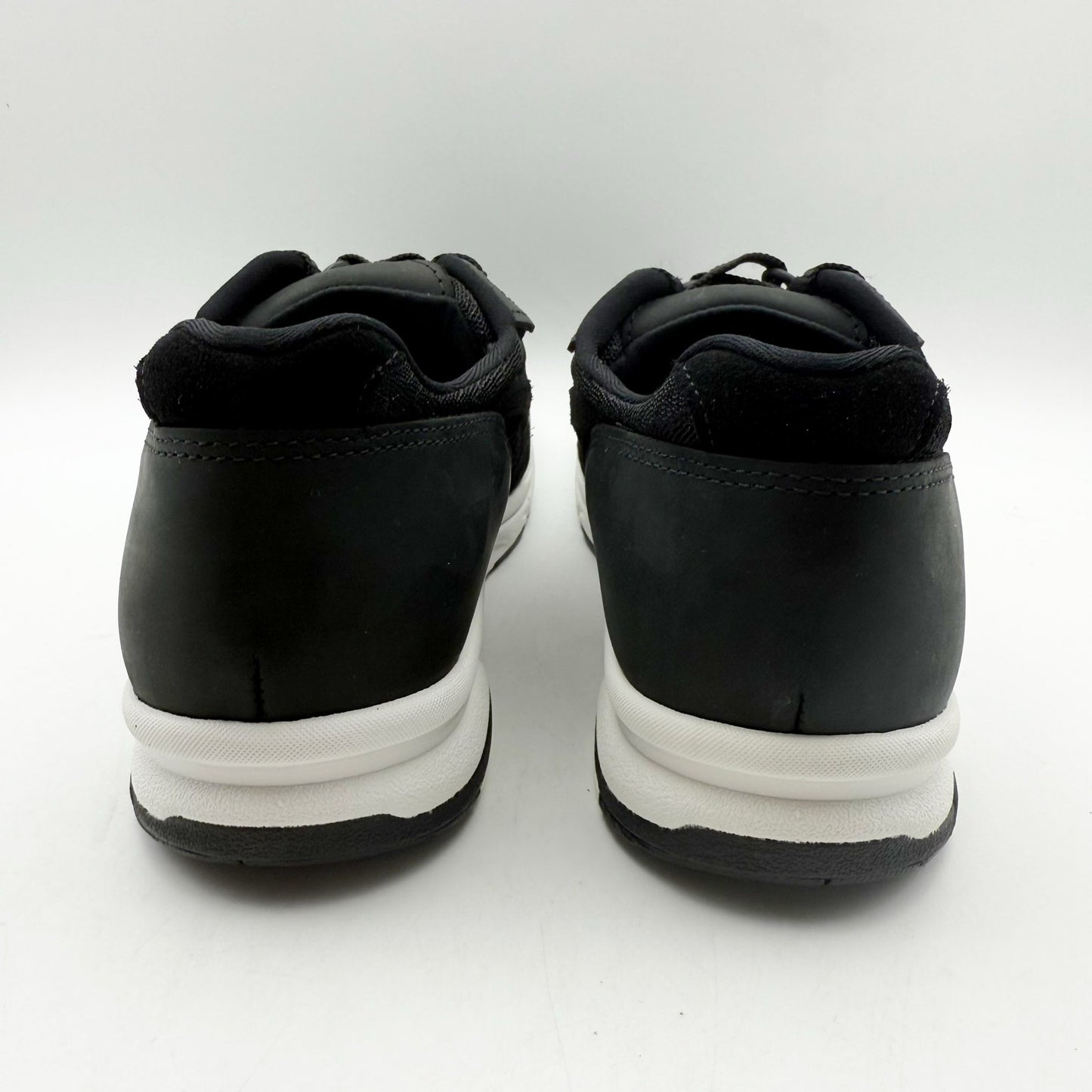 SAS Womens Tour Mesh Comfort Walking Sneaker US 9.5 Narrow Black Leather NIB