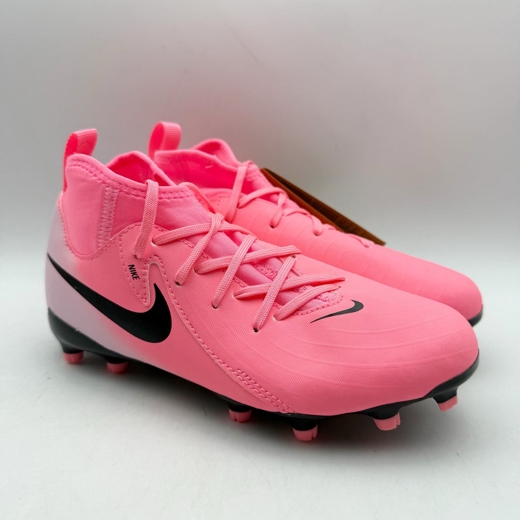 Nike Kids Phantom Luna 2 Academy TF Soccer Shoes US 1 Pink Turf NWOB