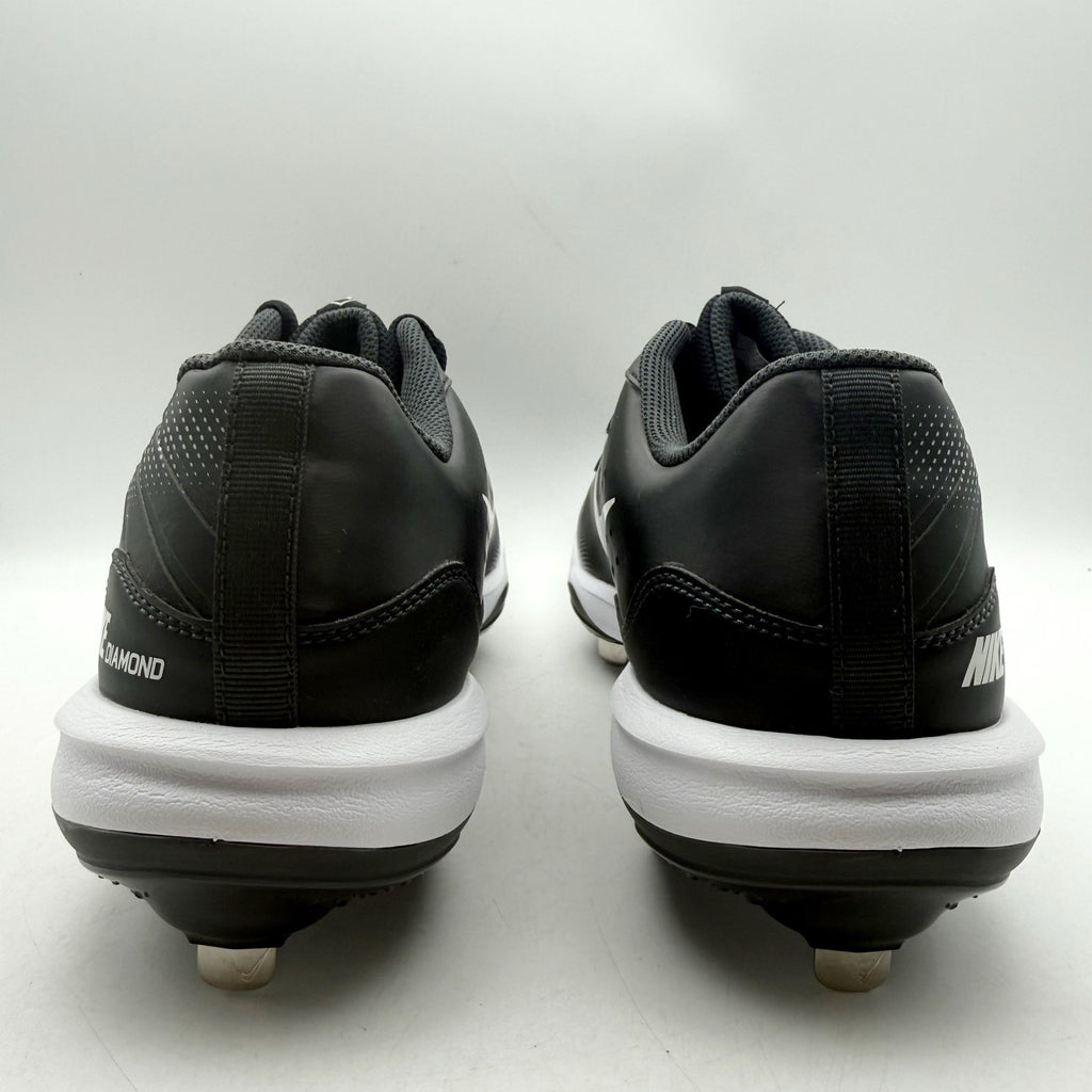 Nike Mens Alpha Huarache Varsity 4 Baseball Cleats Size 13 Black Grey Metal NWOB