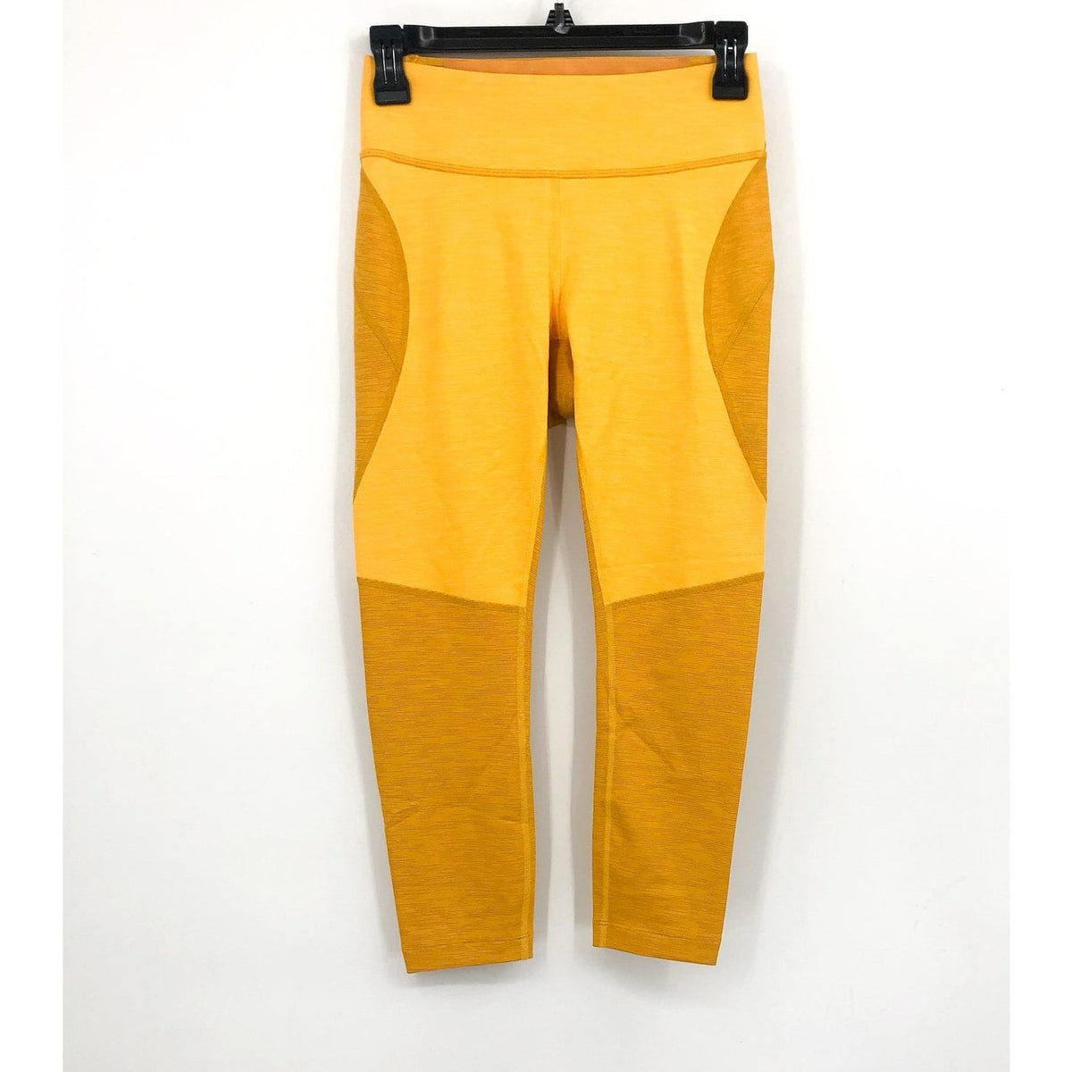 OUTDOOR VOICES Women's TechSweat™ Core 3/4 Legging XS Yellow Citrus NWT