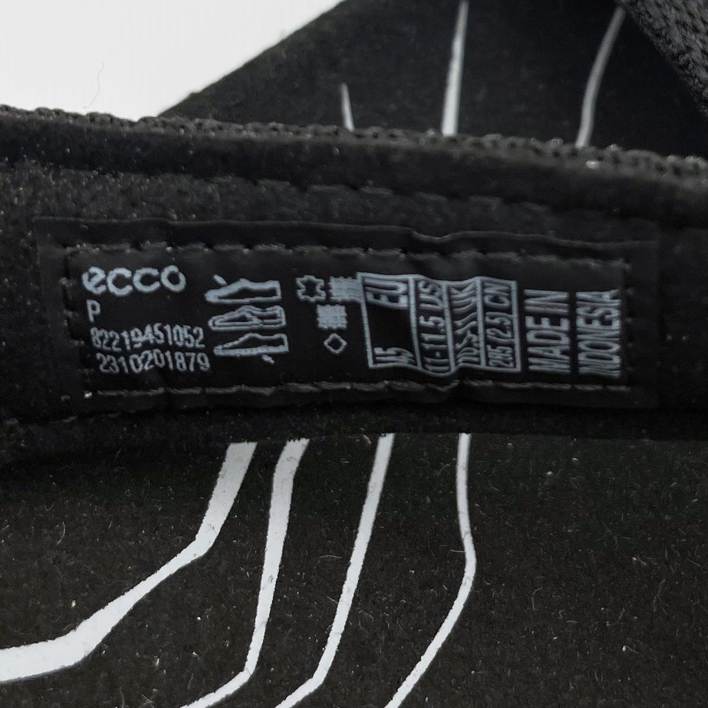 Ecco Men's Yucatan Coast Sandal US 11-11.5 EU 45 Black Leather/Textile