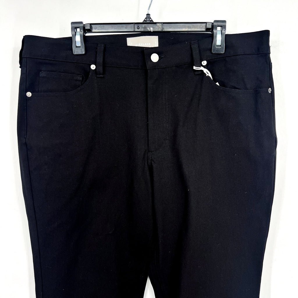 EVERLANE Men's The Performance 5-Pocket Pants 36x34 Black Chinos Stretch NWT
